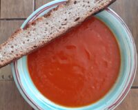 Tomatsuppe 2 varianter
