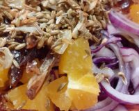 Appelsinsalat med fennikelfrø